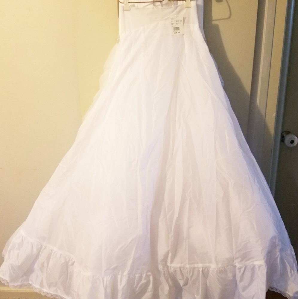 Slip for wedding gown.